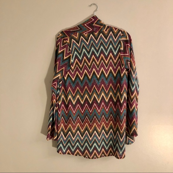 Karlie Aztec Design Long Sleeve Cardigan - Picture 9 of 12